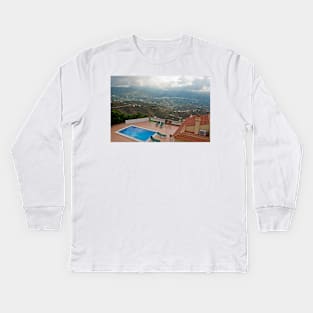 Frigiliana Costa del Sol Andalucia Spain Kids Long Sleeve T-Shirt